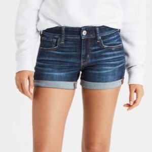 American Eagle stretch denim shorts